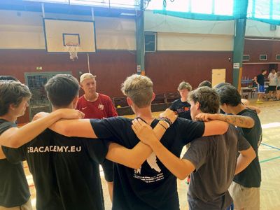 Pelhřimov, Czech Republic basketball clinic, 2023