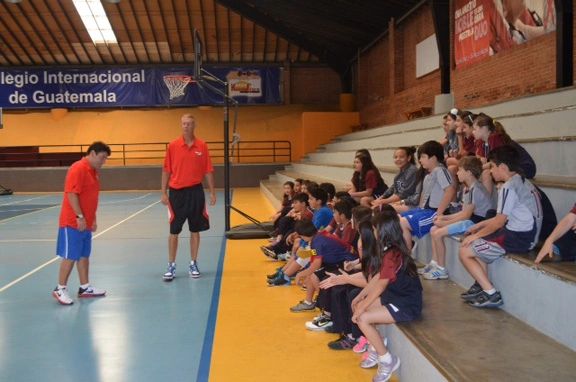 Coach Rick Walrond in Guatemala